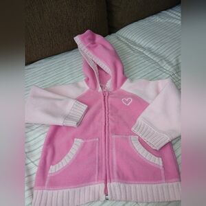 Old Navy Toddler Girl Fleece Hooded Jacket